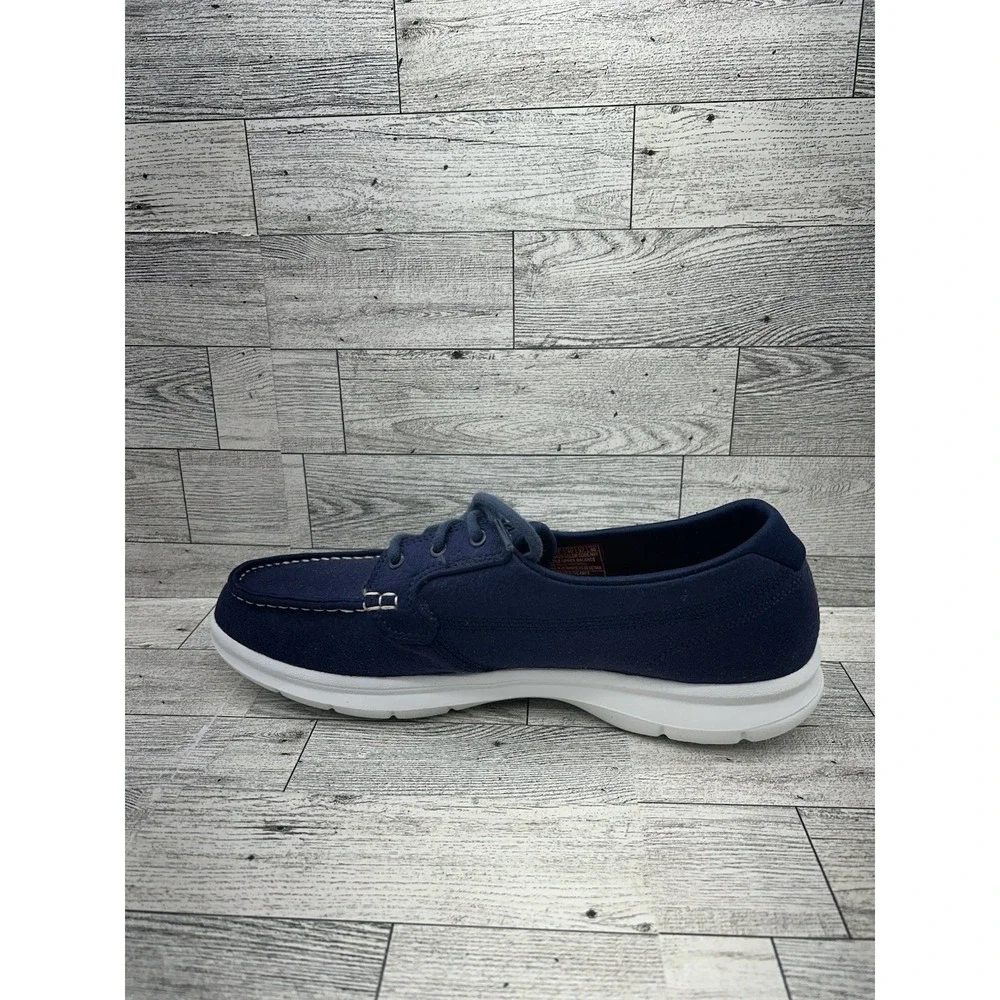 Skechers Go‎ Step Blue Comfort Boat Shoes 14420 Women Size 10